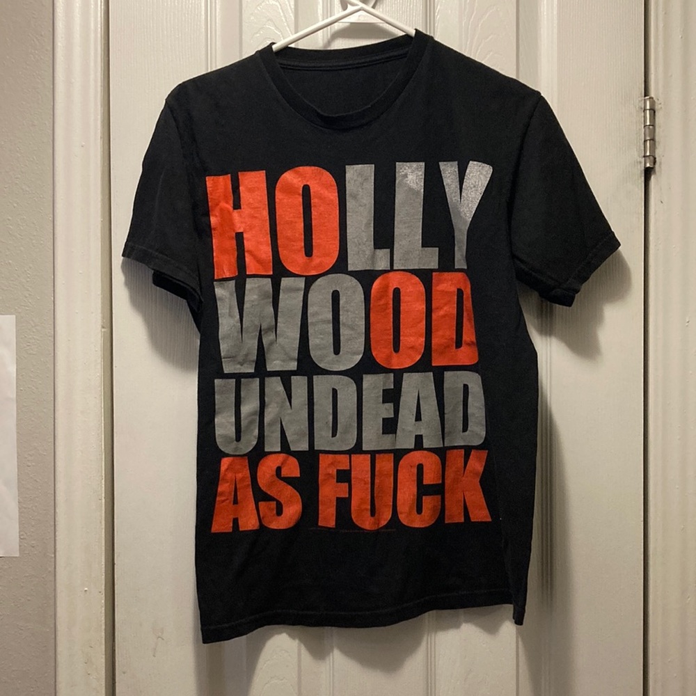 Hollywood undead t-shirts used size small